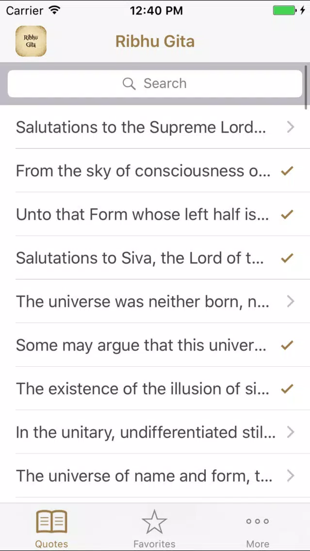Ribhu Gita Quotes スクリーンショット
