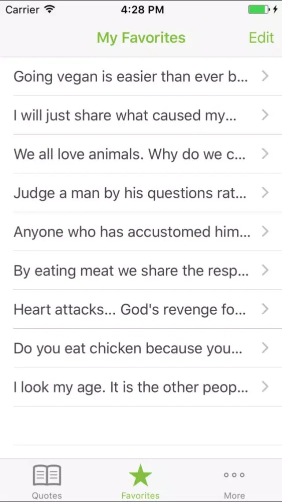 Vegetarian & Vegan Quotes سکرین شاٹس