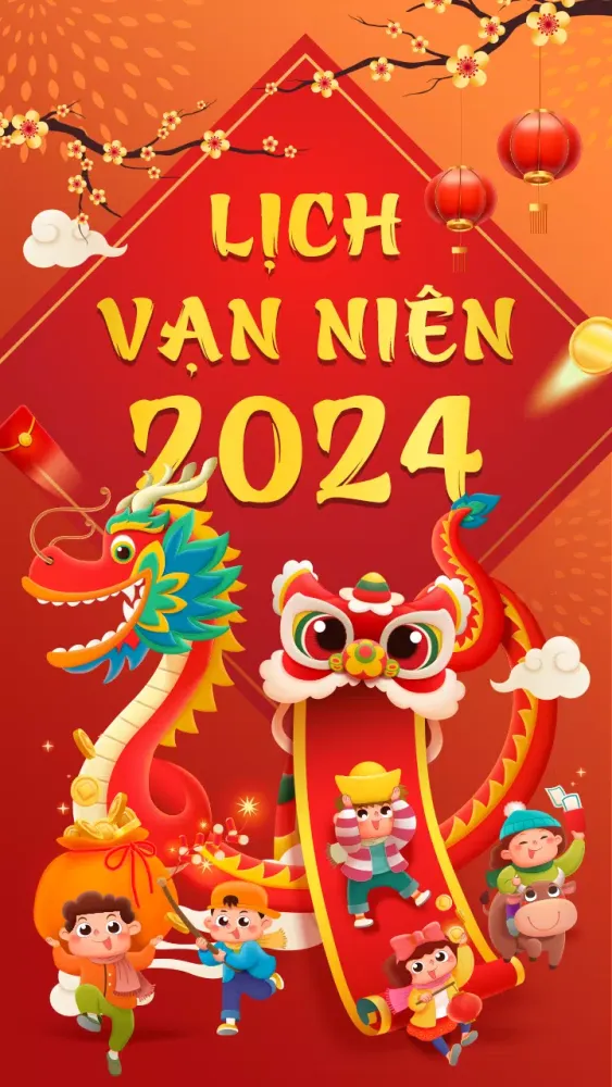 Tangkapan skrin Lịch Âm 2025 - Lịch Vạn Niên