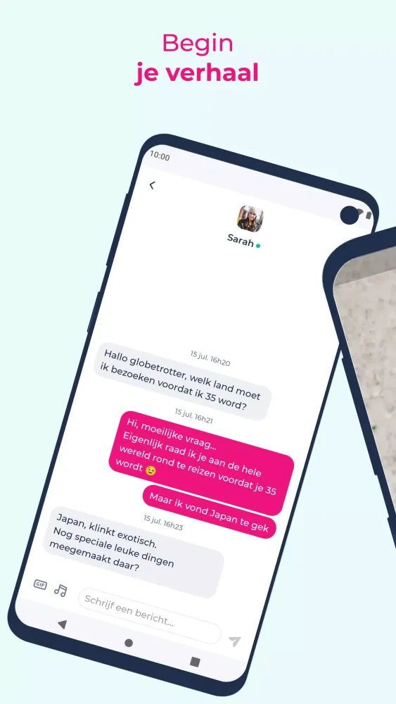 Capturas de tela do Lexa - Dating app voor singles