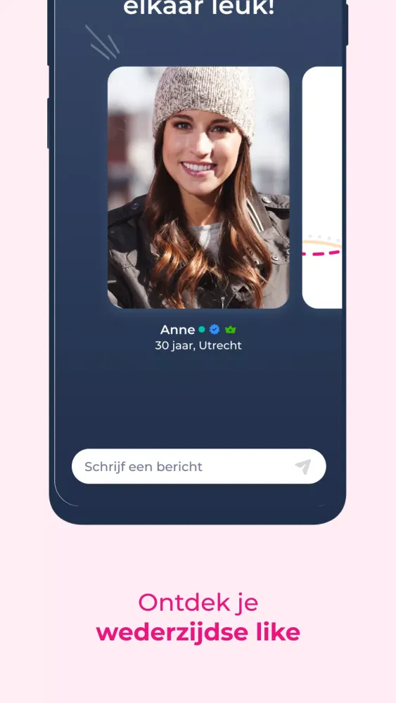 Capturas de tela do Lexa - Dating app voor singles