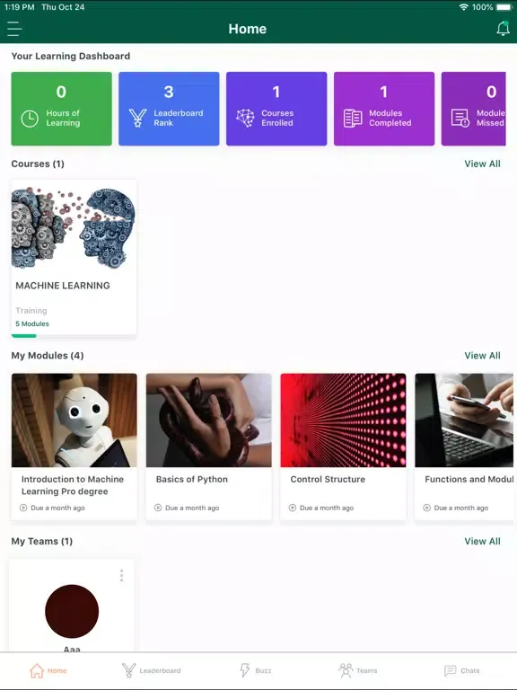 Imarticus Learning iPad  Screenshots