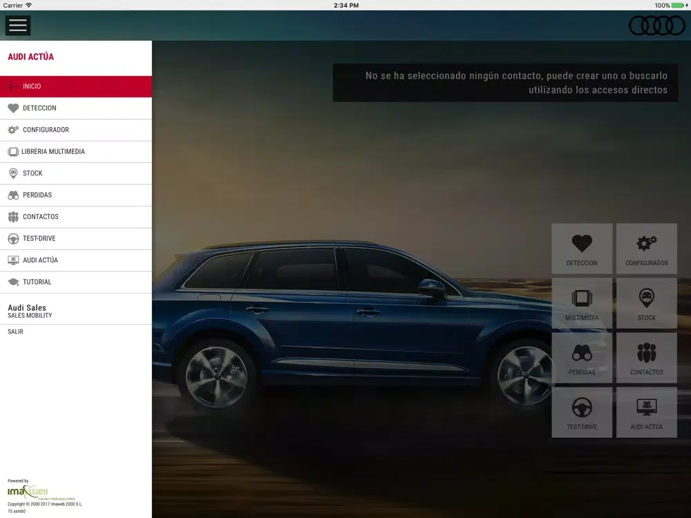 Actúa Mobility iPad  سکرین شاٹس