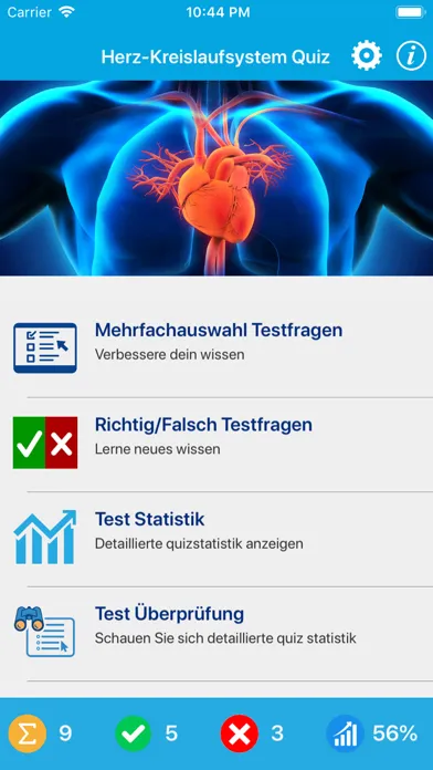 Скриншоты Herz-Kreislaufsystem Quiz