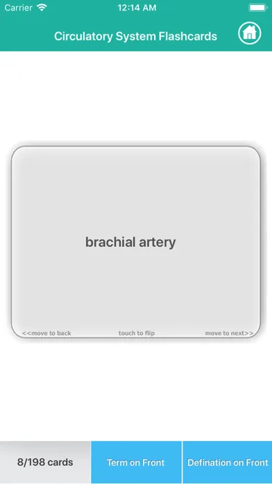 Ảnh chụp màn hình của Anatomy : Circulatory System