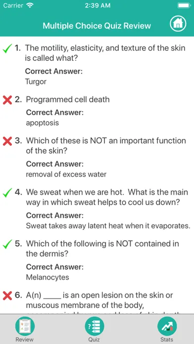 Anatomy : Integumentary System应用截图