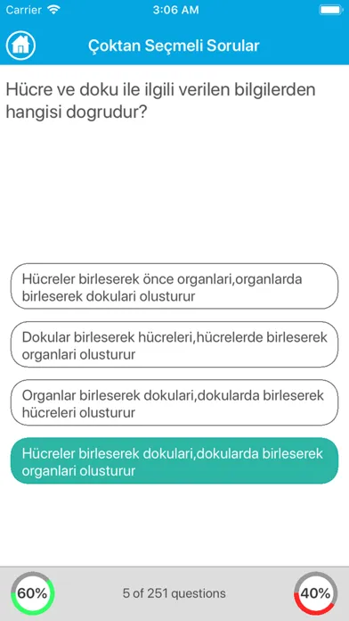 İnsan Vücudu Soruları 스크린샷