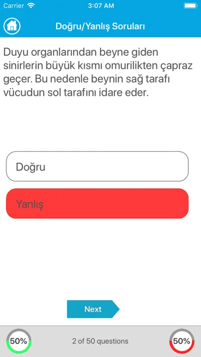 İnsan Vücudu Soruları 스크린샷