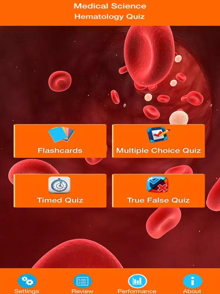 Medical Science : Hematology Quiz iPad  Screenshots