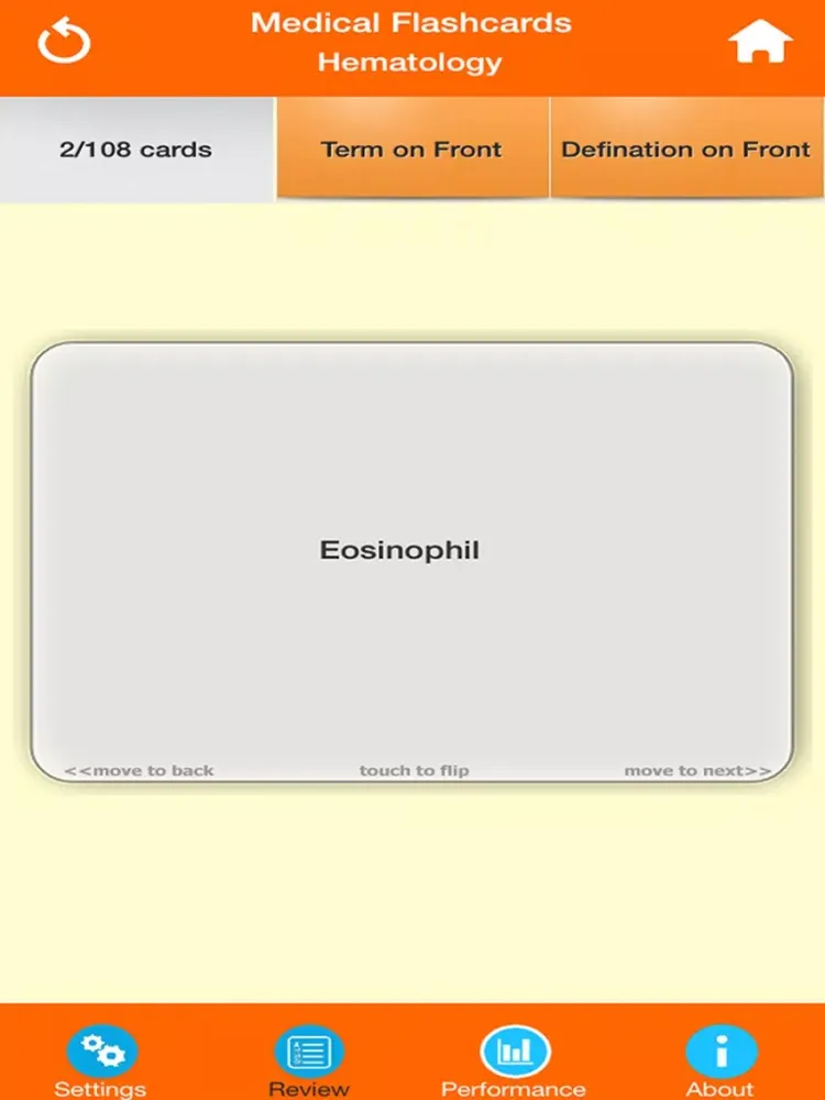 Medical Science : Hematology Quiz iPad  Screenshots
