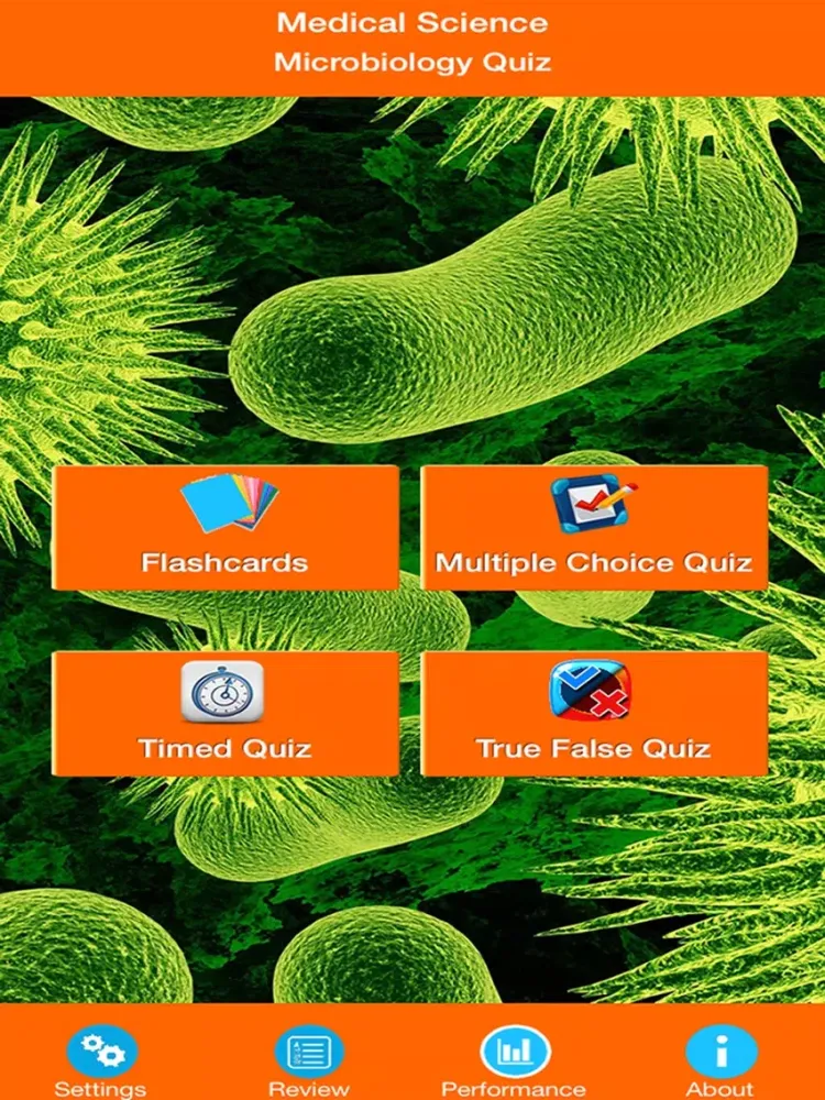 Medical Science : Microbiology Quiz iPad  Screenshots