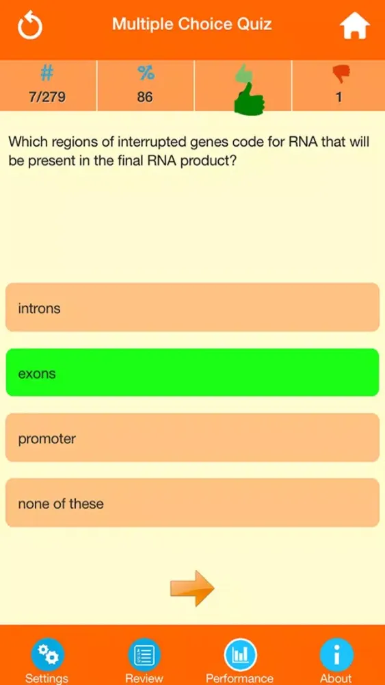 Medical Science : Microbiology Quiz Screenshots