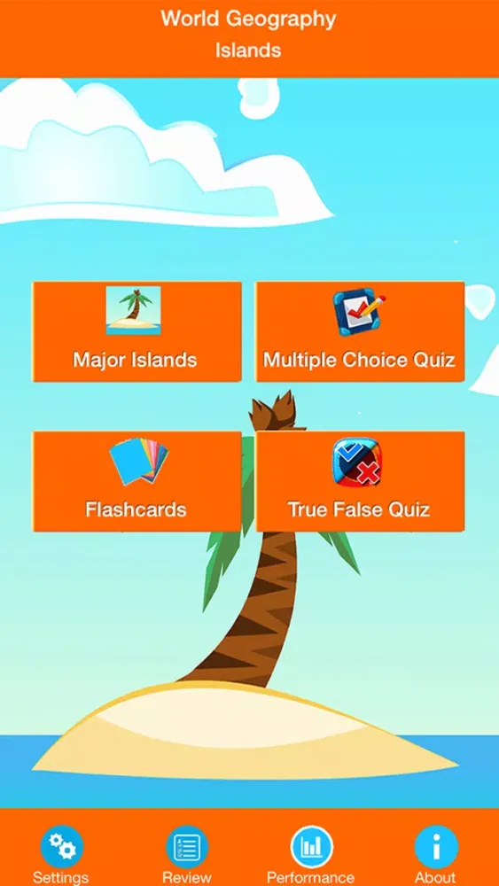ภาพหน้าจอของ World Geography : Islands