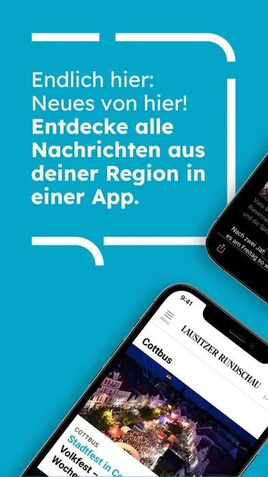 Lausitzer Rundschau سکرین شاٹس
