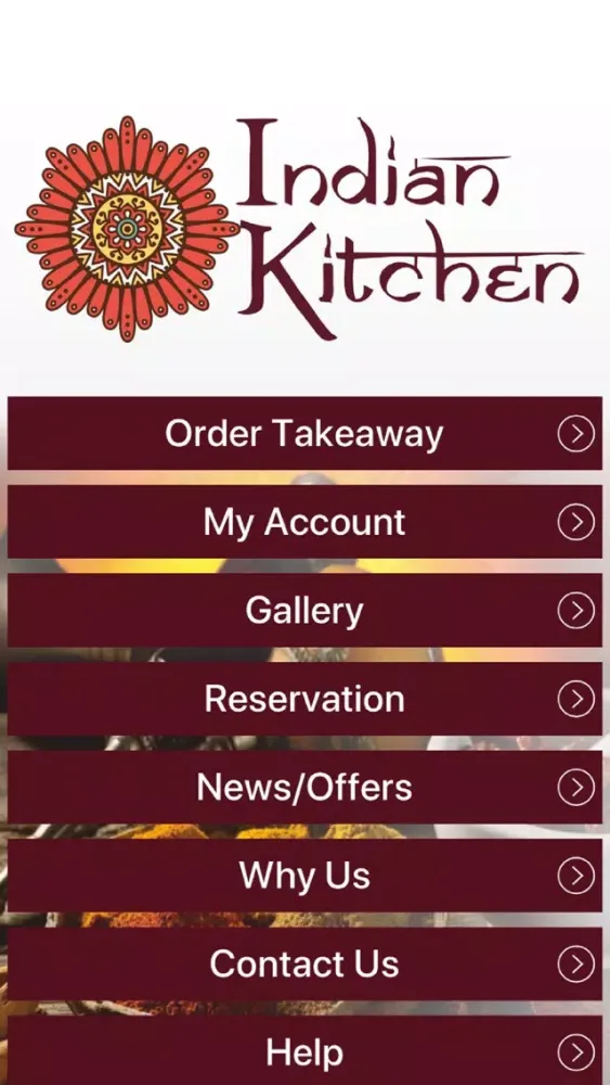 Capturas de pantalla de Indian Kitchen Redditch