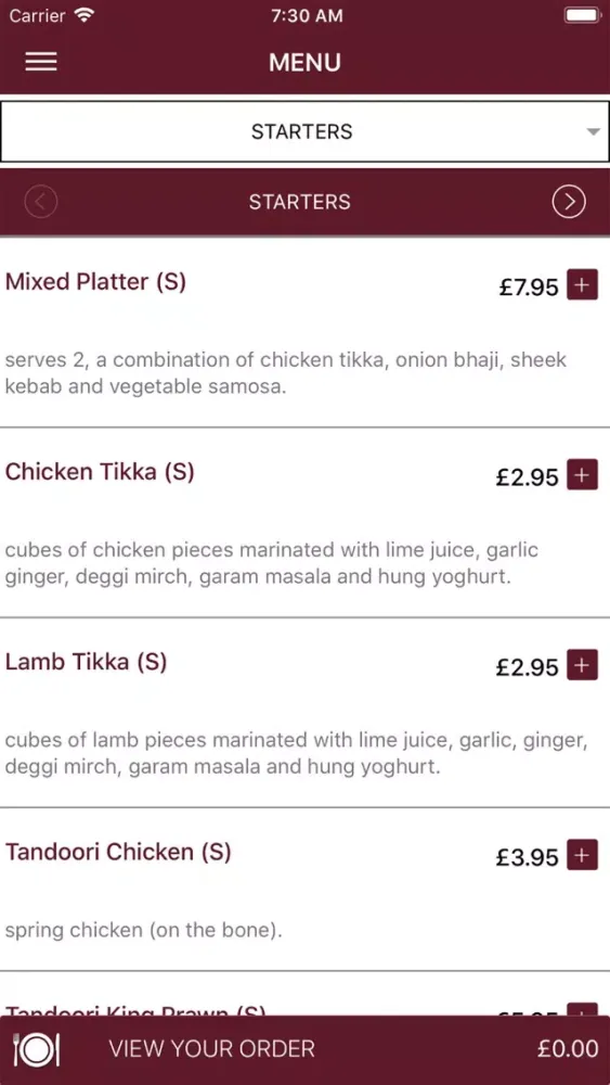 Capturas de pantalla de Indian Kitchen Redditch