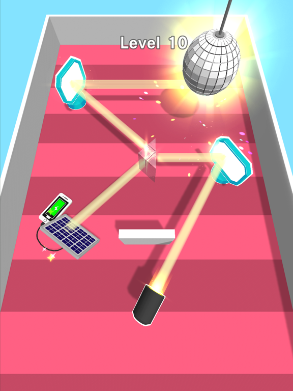 Zrzuty ekranu Light Reflection - Puzzle Game iPad 