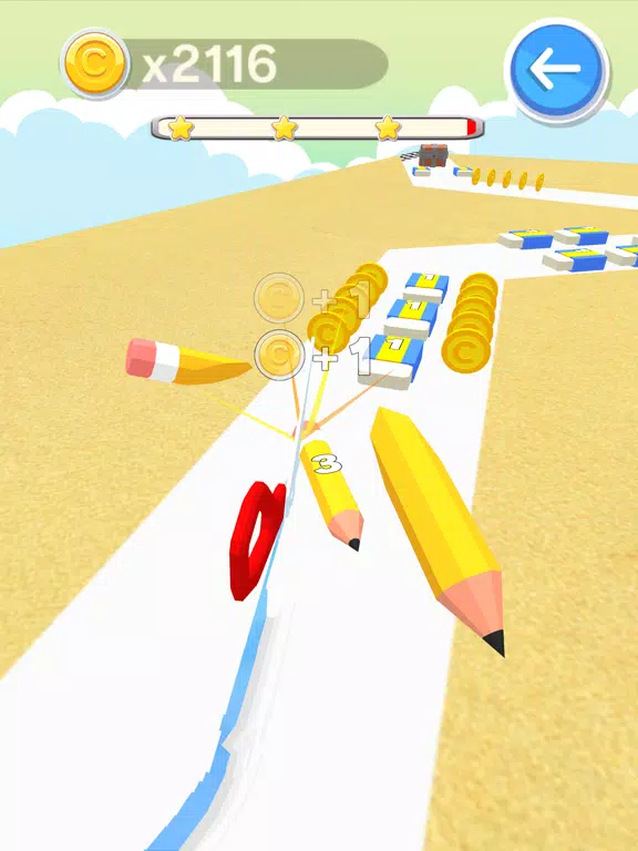 Ảnh chụp màn hình của Scissors Run iPad 