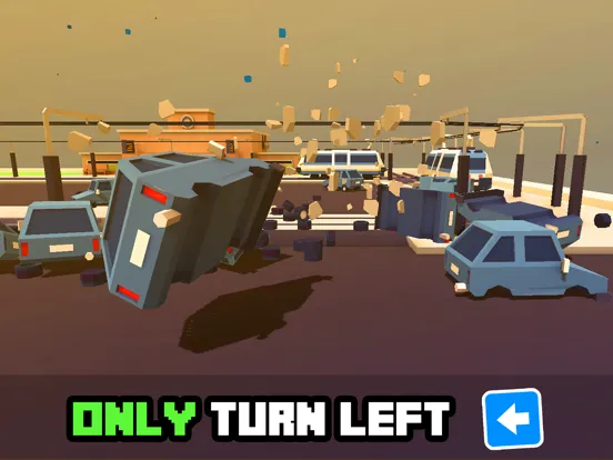 Tangkapan layar Turn Left <- iPad 