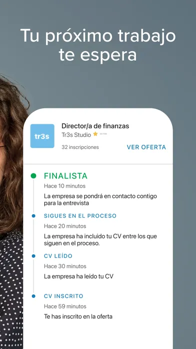 Tangkapan layar InfoJobs - Trabajo y Empleo