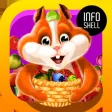 Fruit Hamsters-harvest on farm Fruit Hamsters-harvest on farm