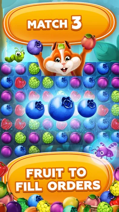 Zrzuty ekranu Fruit Hamsters-harvest on farm