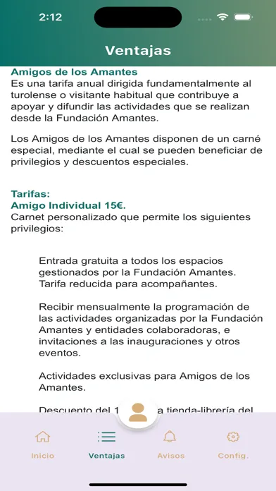A amantes 스크린샷