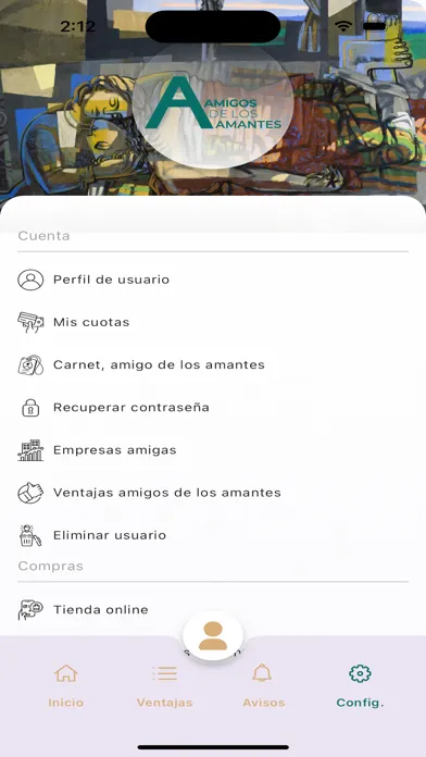 A amantes 스크린샷