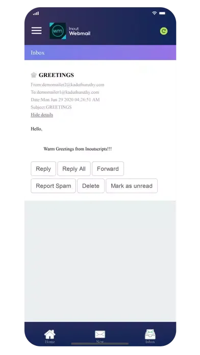 Inout Webmail应用截图