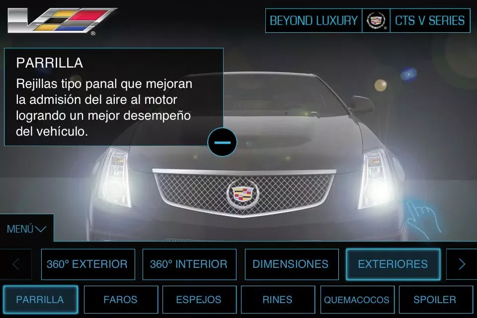 تصاویر Cadillac CTS V Series para iPhone