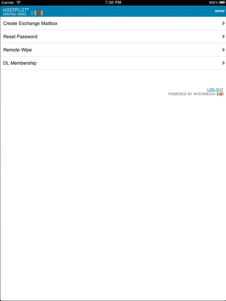 HostPilot iPad 應用截圖