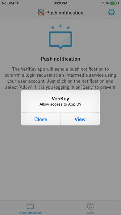 Intermedia VeriKey Screenshots