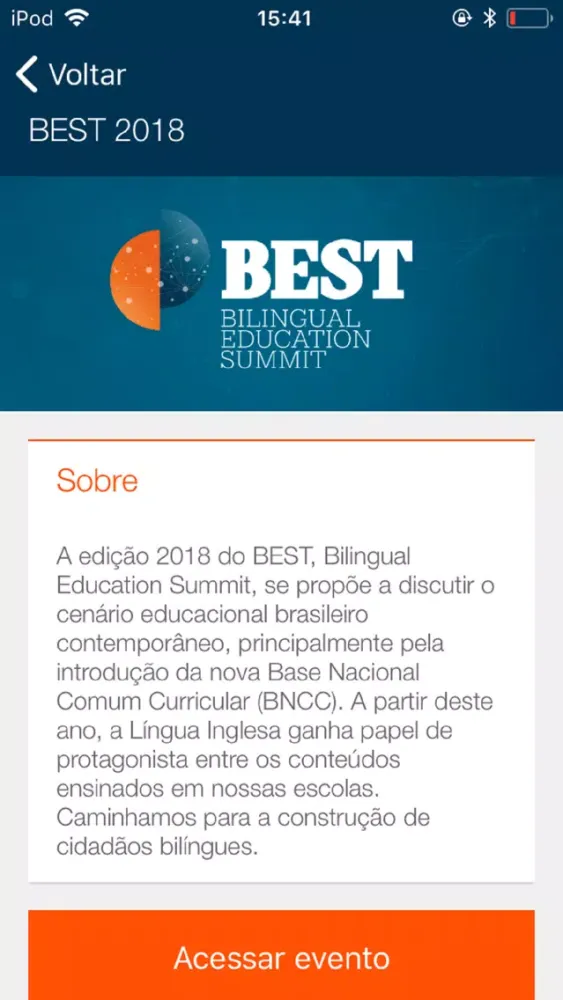 Ảnh chụp màn hình của BEST 2018
