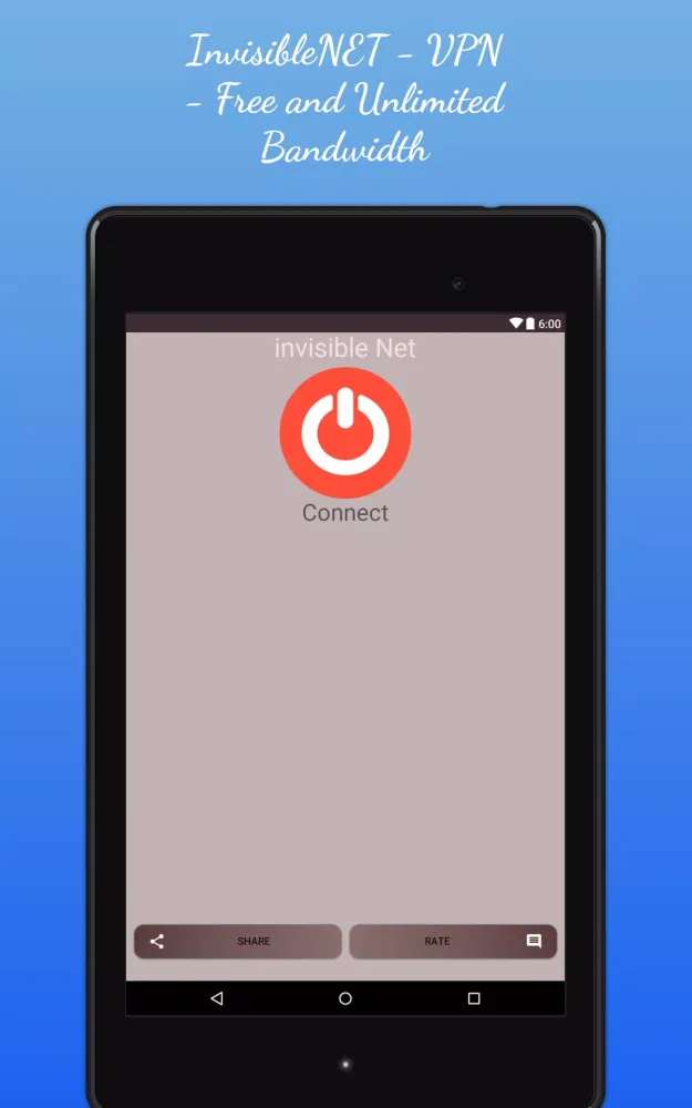 Capturas de tela do InvisibleNET VPN