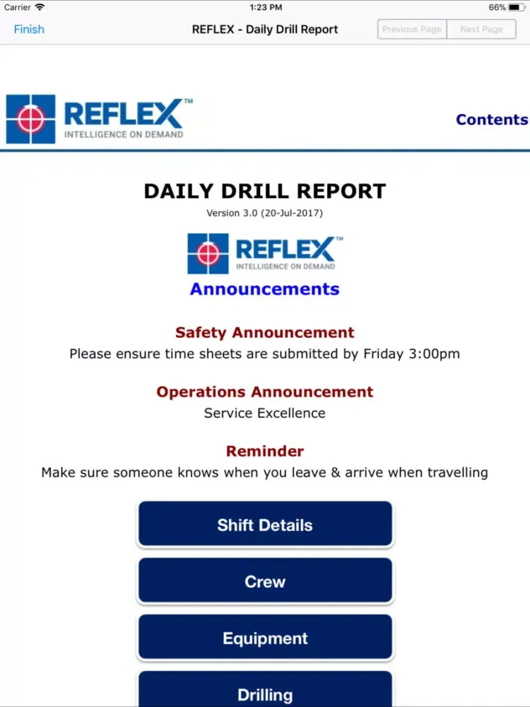 REFLEX Mobile iPad  স্ক্রিনশট