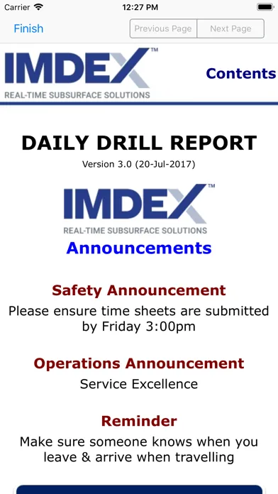 Zrzuty ekranu IMDEX Mobile