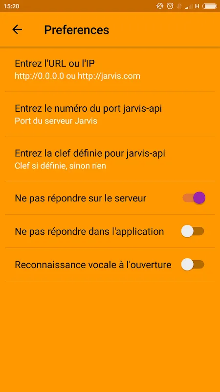 Скриншоты Jarvis