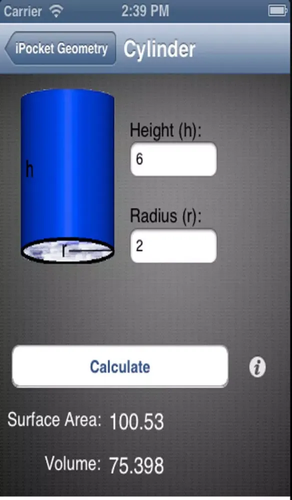 iPocket Geometry应用截图