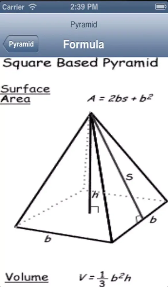 iPocket Geometry应用截图