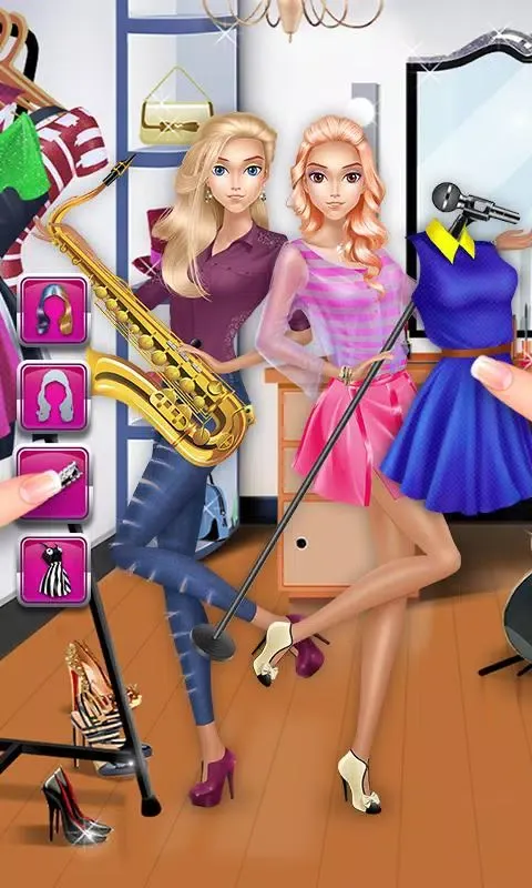 Capturas de tela do Perfect Pitch HighSchool Girls