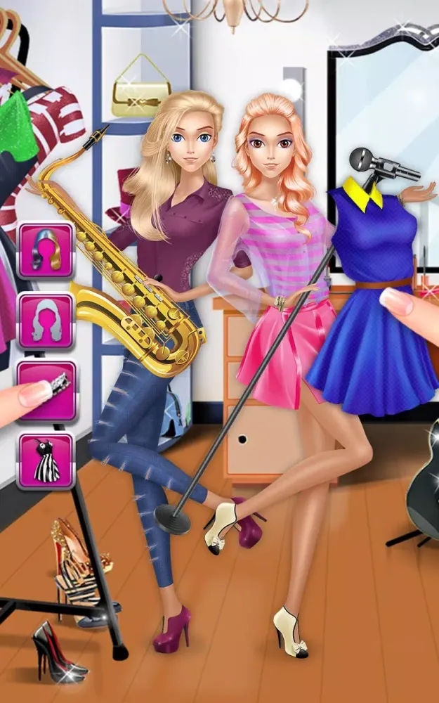 Capturas de tela do Perfect Pitch HighSchool Girls