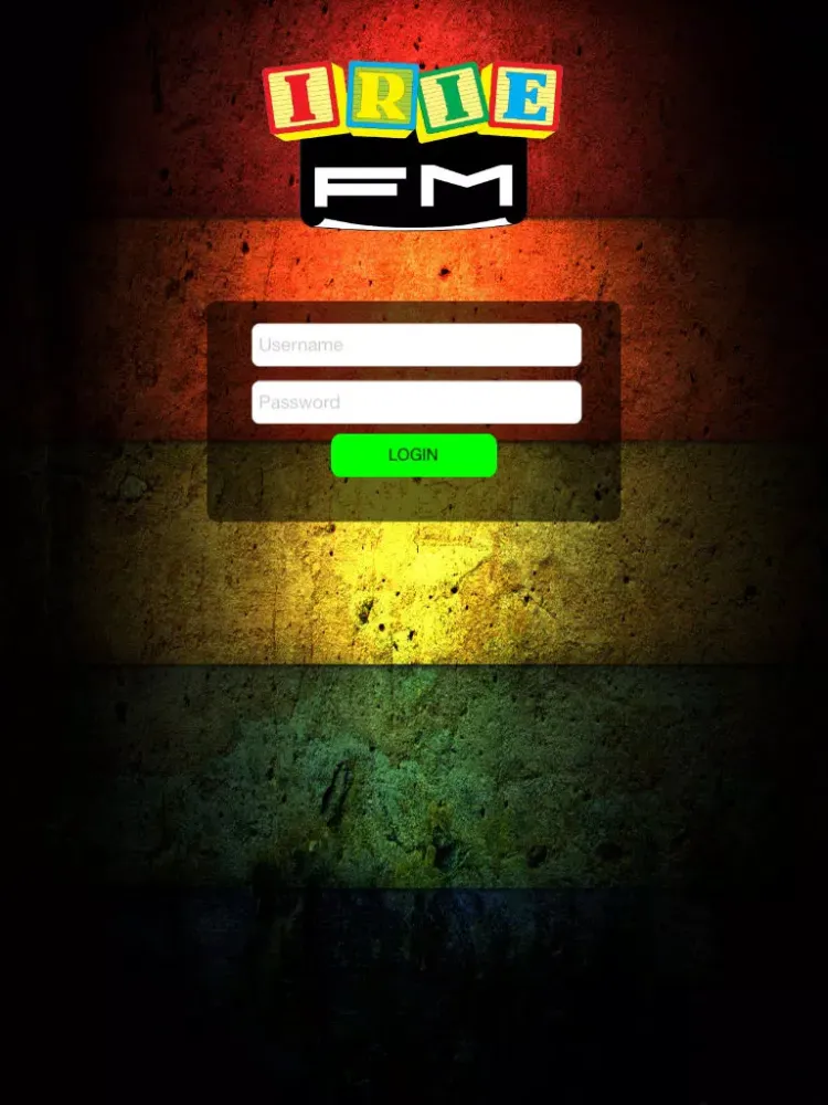 Irie Fm Mobile iPad 应用截图