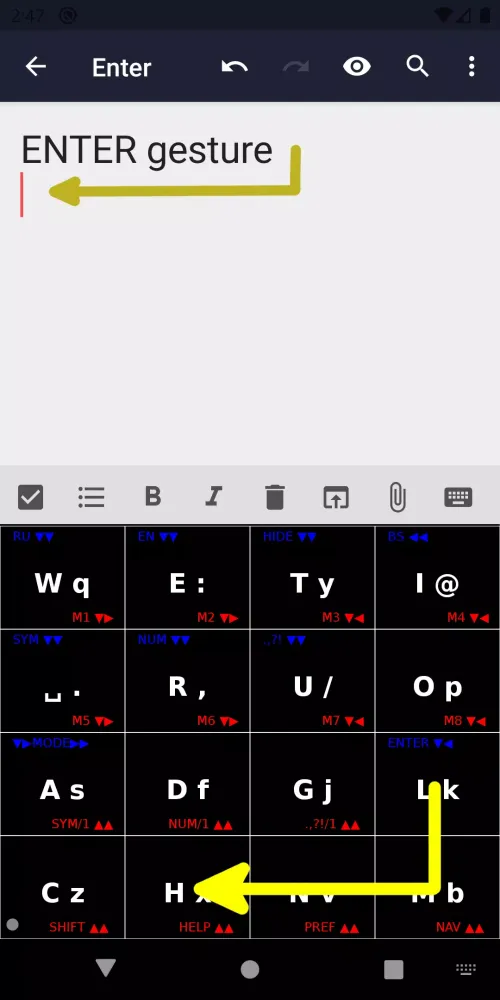 Huge Keys Keyboard: Firm Touch Screenshots