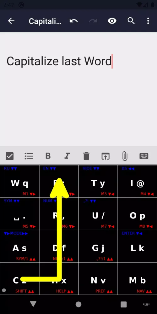 Huge Keys Keyboard: Firm Touch Screenshots