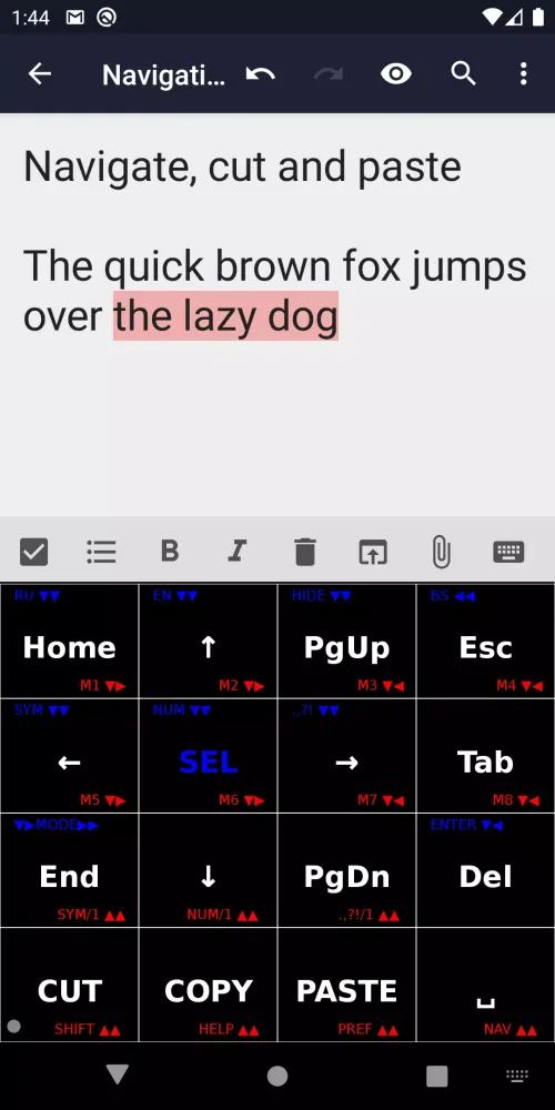 Huge Keys Keyboard: Firm Touch Screenshots