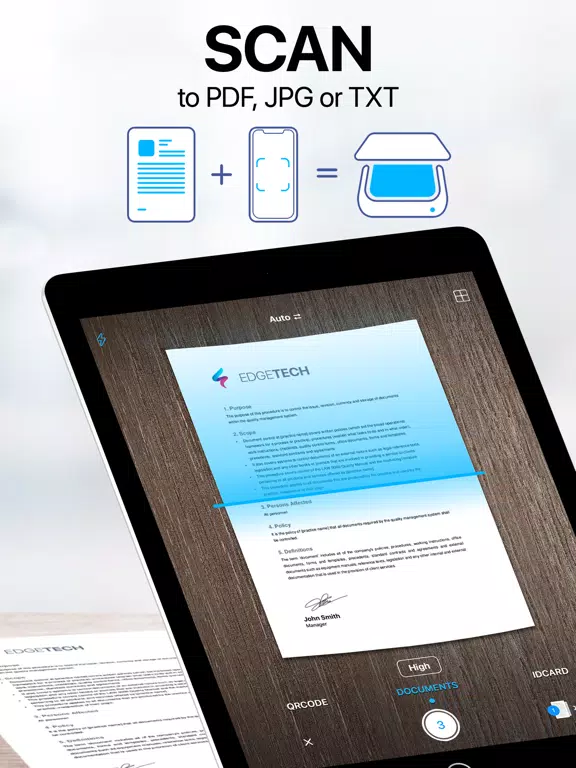 Screenshot di iScanner - PDF Scanner App iPad 