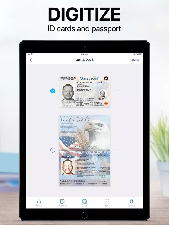 Tangkapan skrin iScanner - PDF Scanner App iPad 