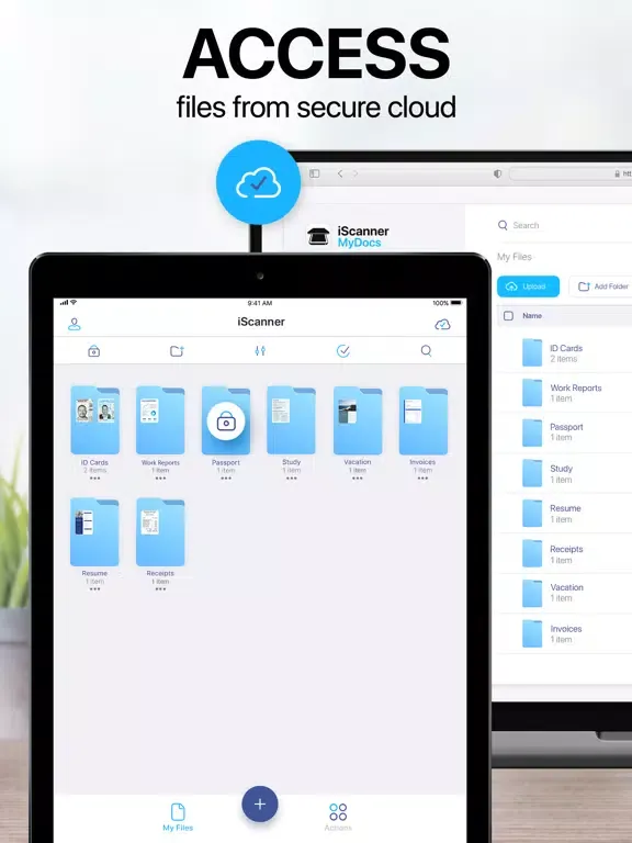 Tangkapan skrin iScanner - PDF Scanner App iPad 