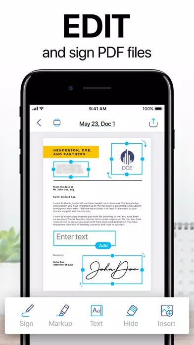 Screenshot di iScanner - PDF Scanner App