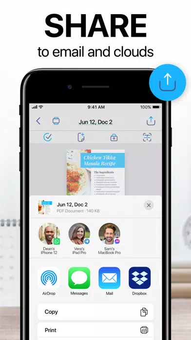 Screenshot di iScanner - PDF Scanner App